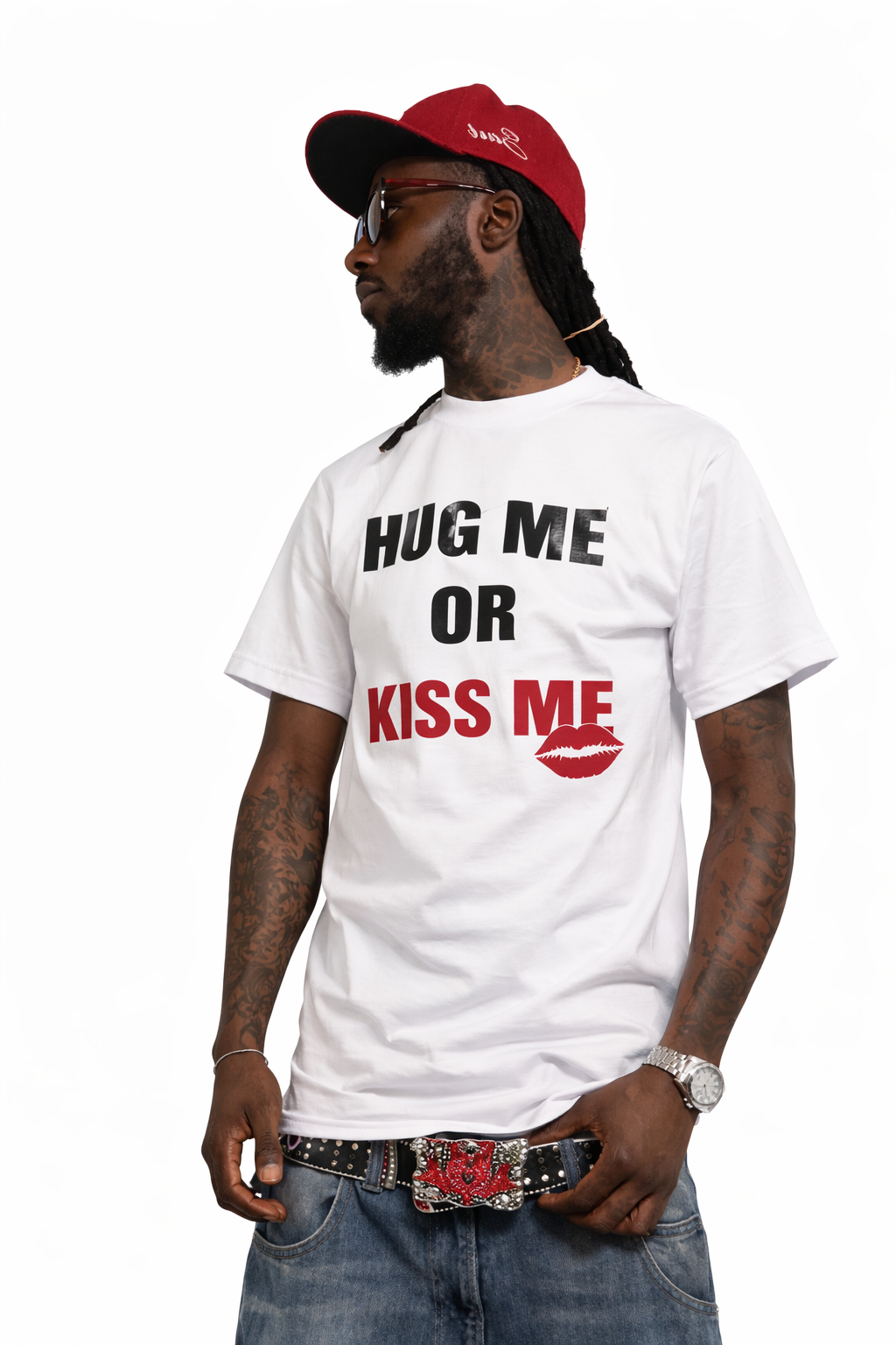 Hug Me or Kiss Me Tee – Gets Real Reactions 💋